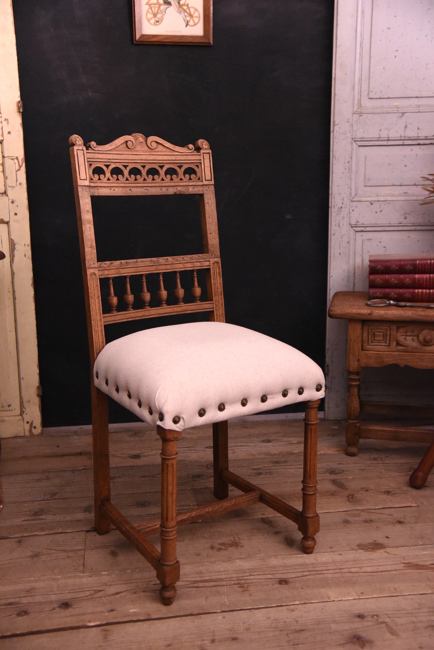 アンティーク　フレンチチェア　アンリ２世　ダイニング