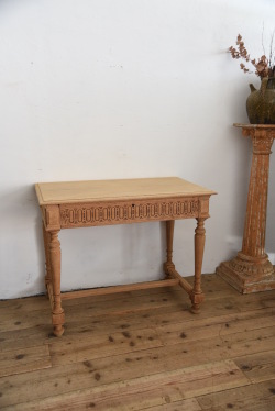 アンティーク　デスク　剥離　テーブル　フレンチ　木製