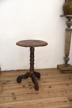 アンティーク　ヴィンテージ　ラウンド　ワインテーブル　フレンチ　サイドテーブル