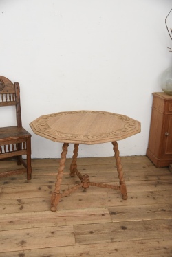 アンティーク　フレンチ　剥離　ワインテーブル　コーヒーテーブル