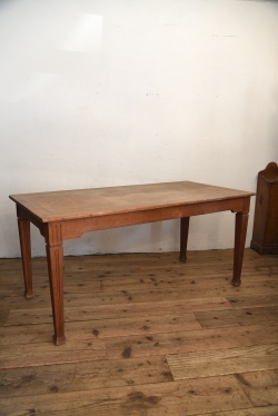 アンティーク　ダイニングテーブル　フレンチ　木製テーブル