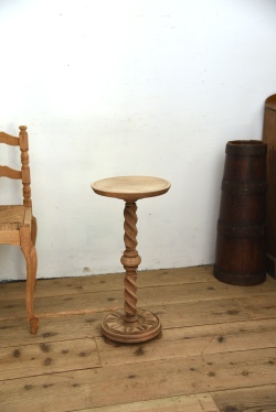 アンティーク　花台　剥離　フラワースタンド　フレンチ