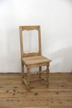 アンティーク　ロレーヌチェア　フレンチ　剥離　２