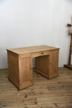 アンティーク　デスク　カウンター　剥離　フレンチ