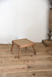 アンティーク　フレンチ　剥離　ディスプレイ台　スツール