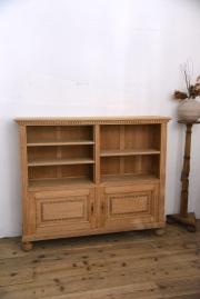 アンティーク　キャビネット　ブックケース　剥離　フレンチ