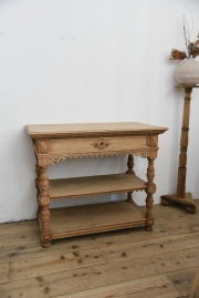 アンティーク　剥離　フレンチ　シェルフ　ラック　ディスプレイ　テーブル