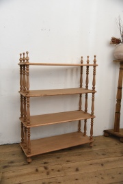 アンティーク　シェルフ　ラック　剥離　フレンチ　ろくろ