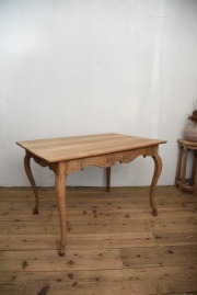 アンティーク　ダイニングテーブル　猫脚　フレンチ　剥離