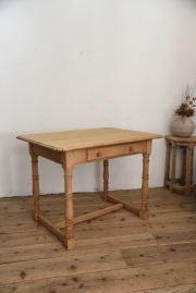 アンティーク　ドロワーテーブル　剥離　フレンチ　デスク