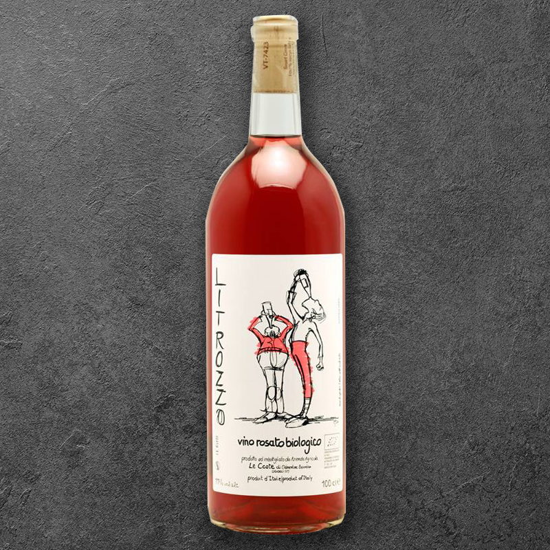 リトロッツォ・ロザート 1,000ml [2022] レ・コステ Le Coste Litrozzo Rosato