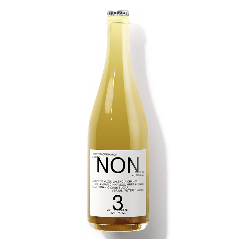 【ノンアルコール】NON No.3 トースティッド・シナモン＆ユズ