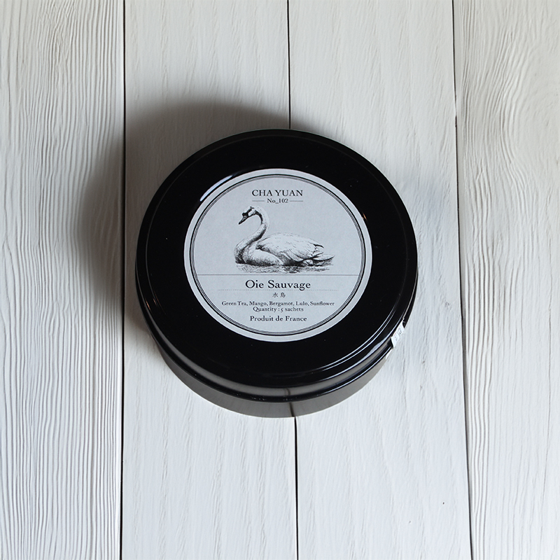CHA YUAN TEABAG缶（水鳥） | NORTH FARM STOCK | ノースファーム