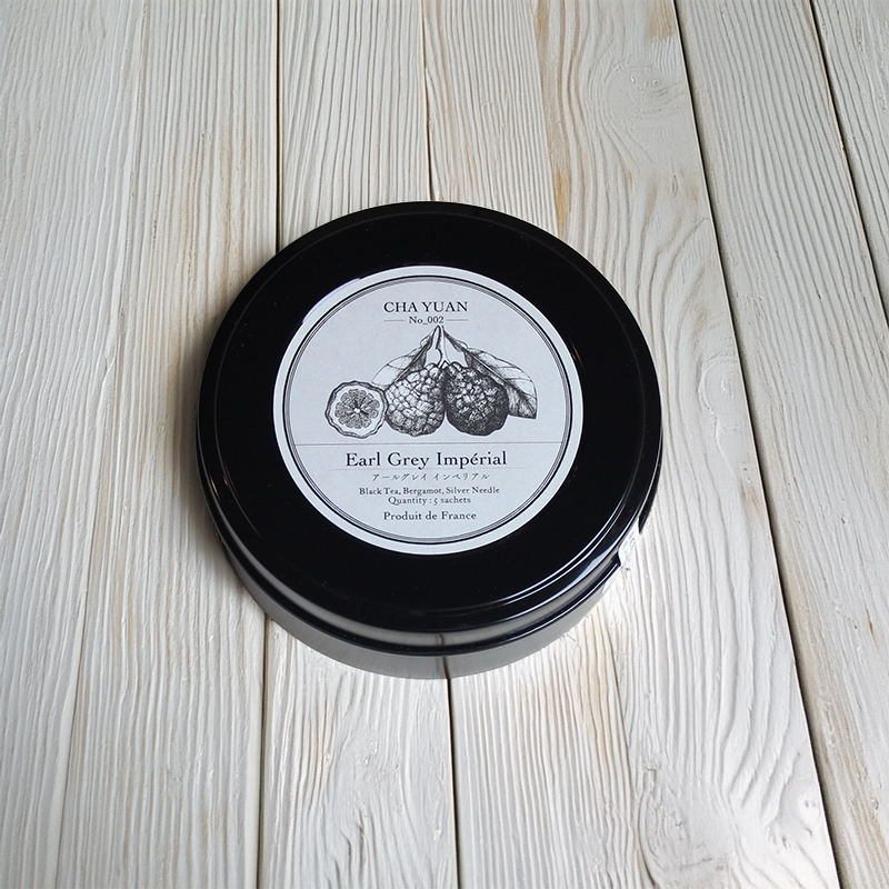 CHA YUAN TEABAG缶（アールグレイインペリアル）