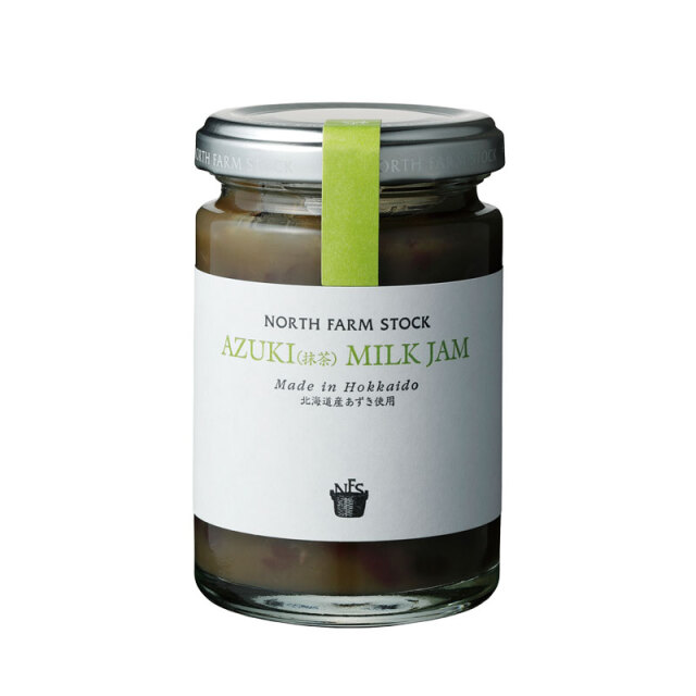 あずき抹茶ミルクジャム140g | NORTH FARM STOCK | ノースファーム