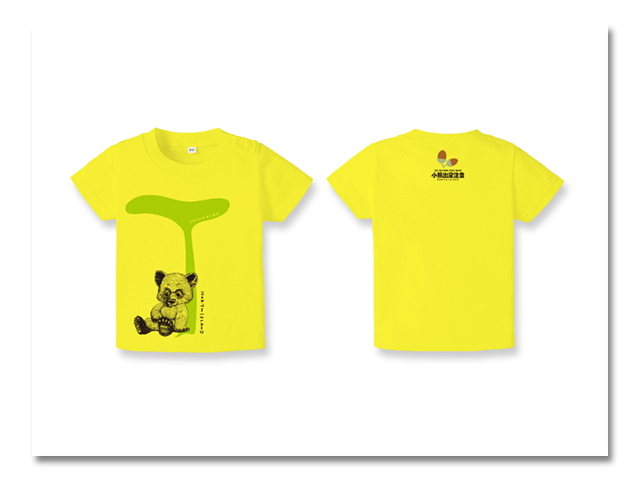 小熊まむ　Tシャツ Kids T-Shirt ツキノワグマ 80 / 100cm | Tomotake Onli