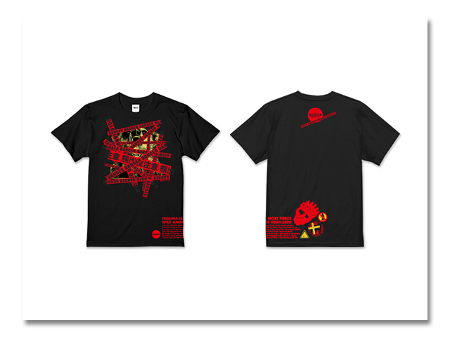 Tシャツ 熊出没 2004 黒