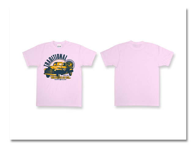 熊出没 CAR Ｔシャツ ライトピンク