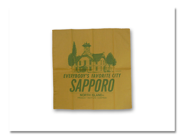 カラーハンカチ 時計台