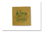 カラーハンカチ 時計台