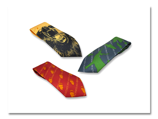 ネクタイ 熊出没