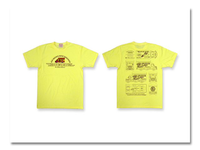Tシャツ 熊出没'11 黄