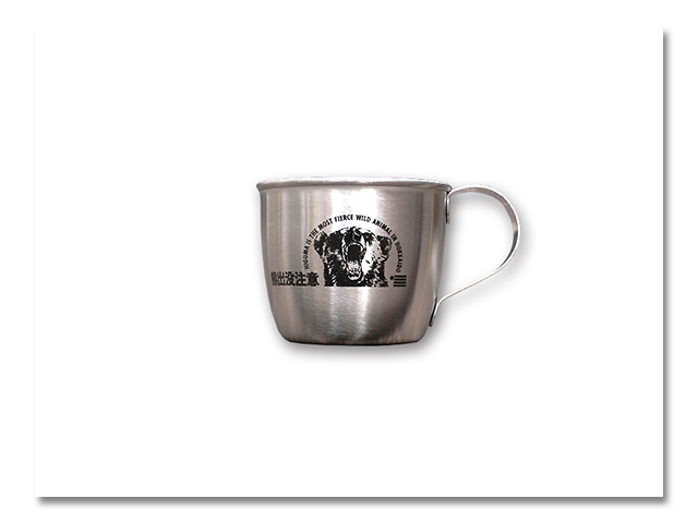 映像研には手を出すな！ 受注生産マグカップ＋牛乳瓶 熊出没 手付ステンカップ