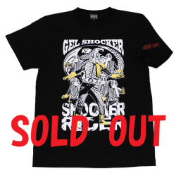 仮面ライダー「ショッカーライダー」Tシャツ(ブラック)