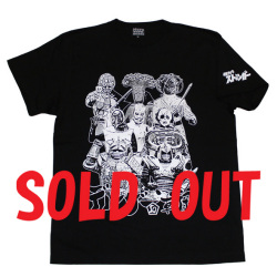 仮面ライダーストロンガ―「デルザー軍団」Tシャツ(ブラック)