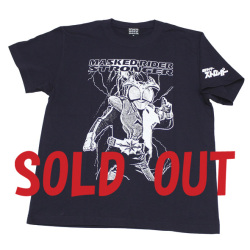 仮面ライダーストロンガ―「スパーク」Tシャツ(ネイビー)