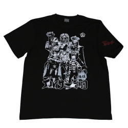 仮面ライダーストロンガー「後期デルザー軍団」Tシャツ(ブラック)