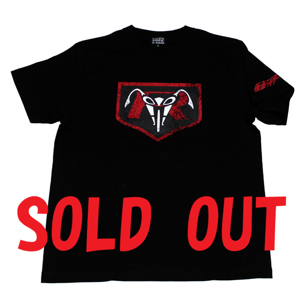 仮面ライダー「ライダーマーク」S/STシャツ(ブラック)