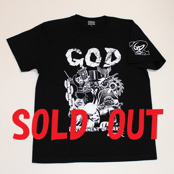 仮面ライダーX「GOD」Tシャツ(ブラック)
