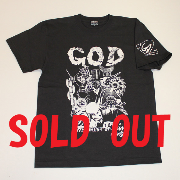 仮面ライダーX「GOD」Tシャツ(ダークグレー)