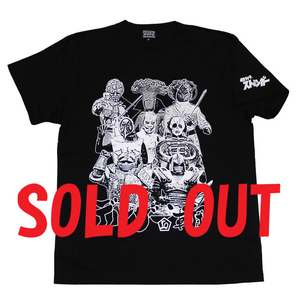 仮面ライダーストロンガ―「デルザー軍団」Tシャツ(ブラック)