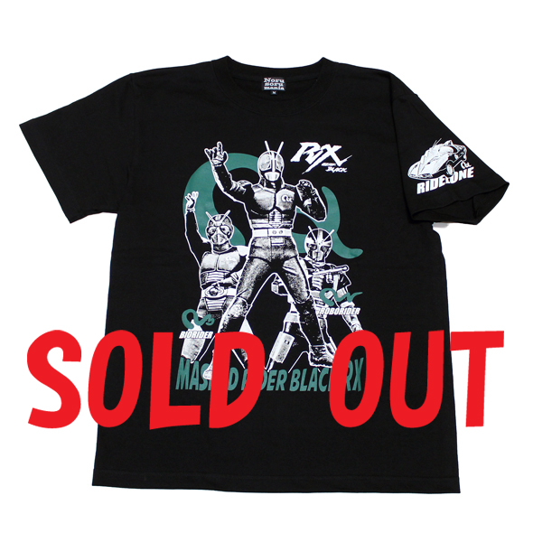 仮面ライダーBLACK RX「ポーズ」Tシャツ(ブラック)