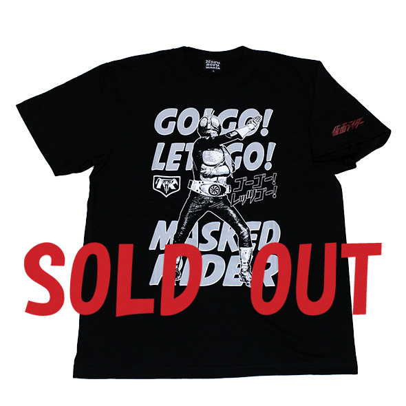 仮面ライダー「初代一号ポーズ」Tシャツ(ブラック)