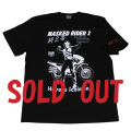 仮面ライダー「二号&改造サイクロン号」Tシャツ(ブラック)