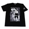 昭和残侠伝（唐獅子牡丹）S/S Tシャツ(ブラック)