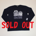 トラック野郎（男一匹）L/S Tシャツ(ネイビー)