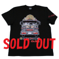 トラック野郎（故郷特急便一番星）Tシャツ(ブラック)