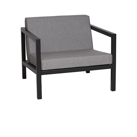 ラウンジチェア　Fブラック