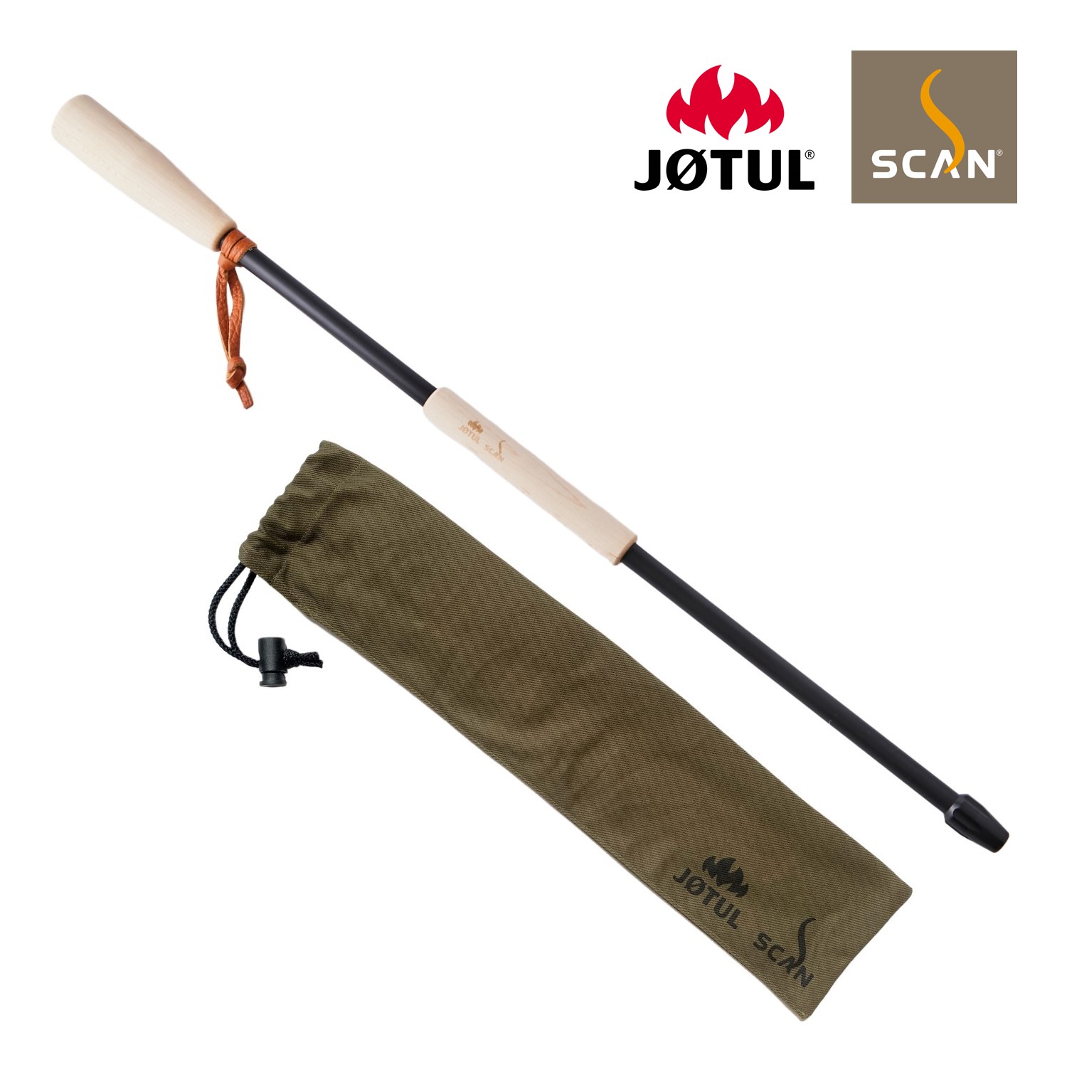 ピンポイントで空気を送ることができる火吹き棒