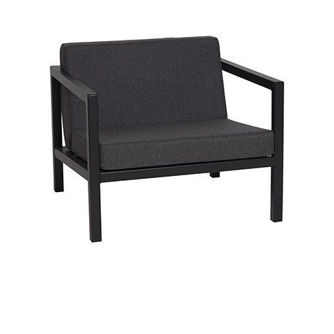 ラウンジチェア　Fブラック