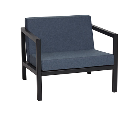 ラウンジチェア　Fブラック