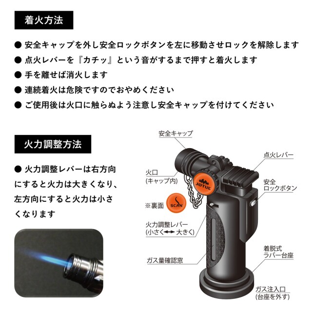 ヨツールスキャンバーナージェット