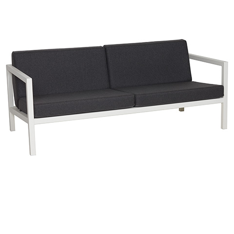 ソファ2.5シーター　FホワイトCライトグレー