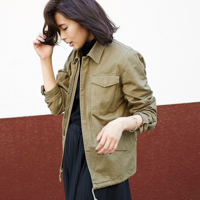 Military jacket】レディース ミリタリー ジャケット Military jacket】レディース ミリタリー ジャケット