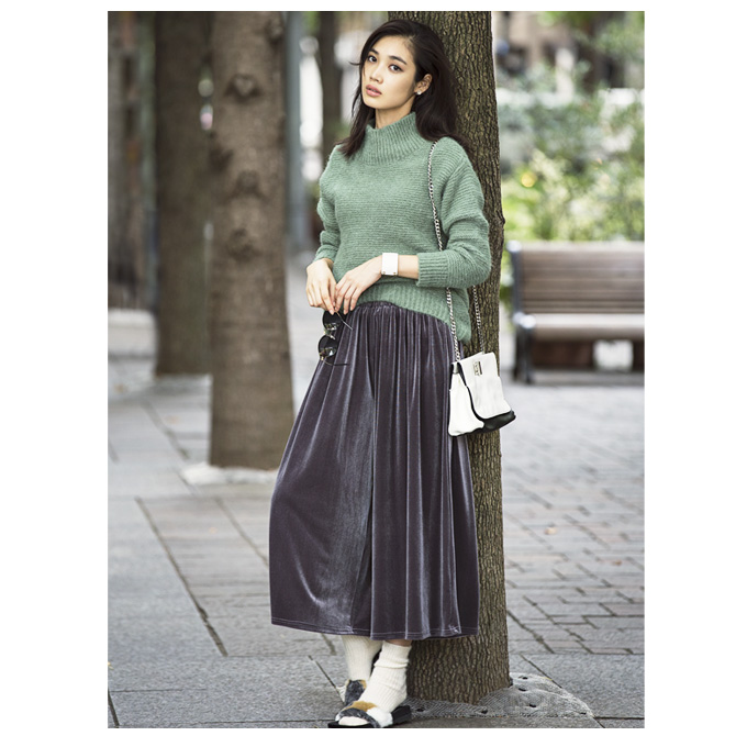 Velour Wide Pants レディース ベロア ワイド パンツ Velour Wide Pants レディース ベロア ワイド パンツ