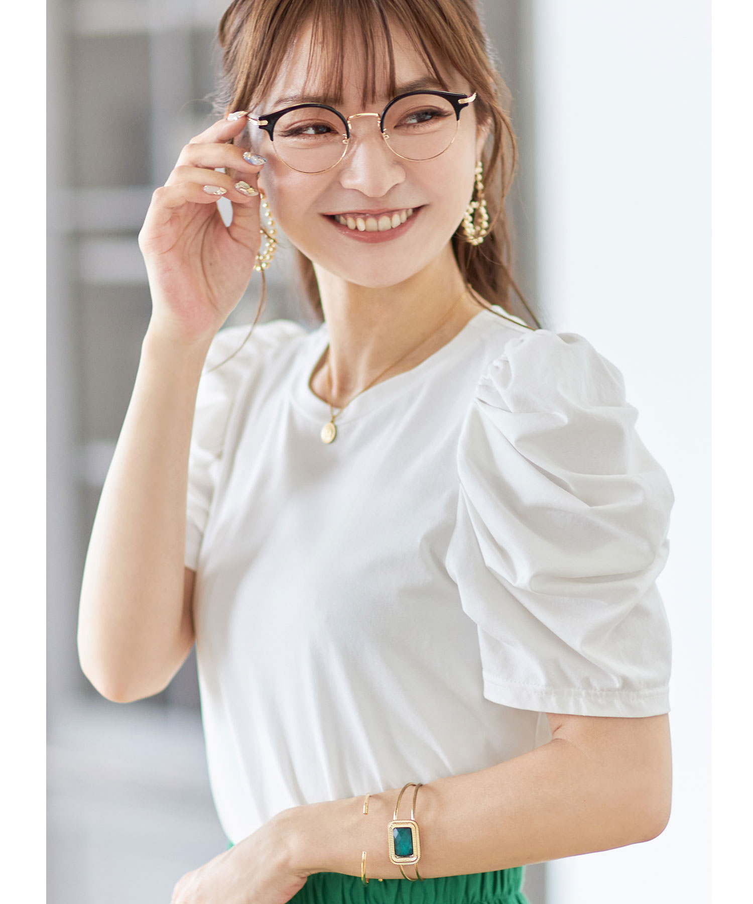 《成瀬愛里さん着用》パワショルトップス